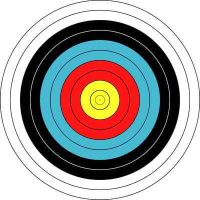 World Archery 122cm Target Face