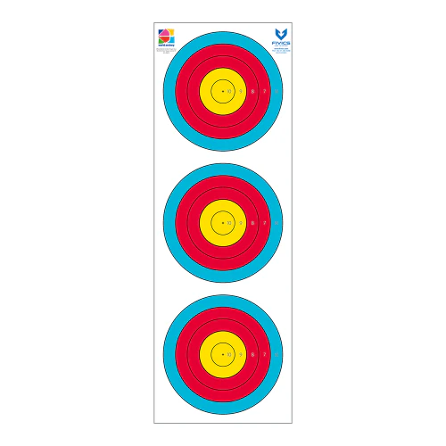 World Archery Recurve Vertical 3 Spot